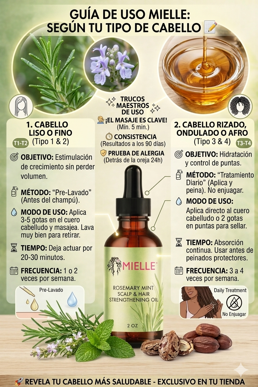 ACEITE DE ROMERO PARA EL CABELLO